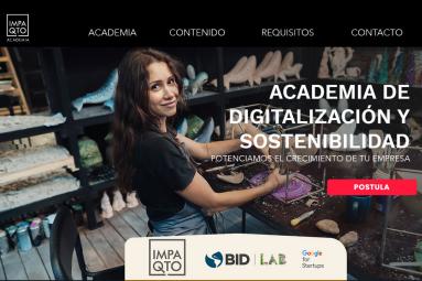 ¿Qué es IMPAQTO Academia de Digitalización y Sostenibilidad?